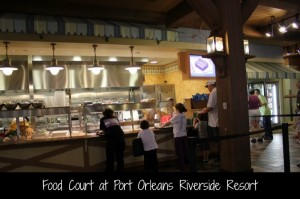 Food Court at Port Orleans