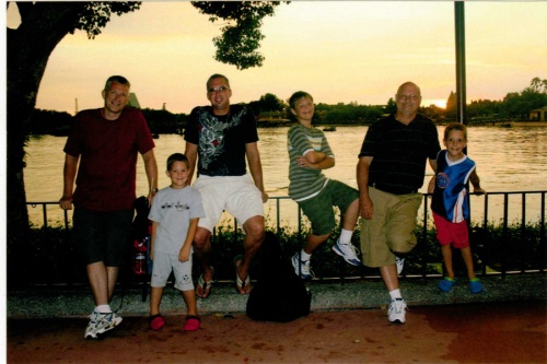 Guys at Epcot - Magical Memory