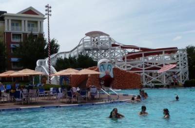Luna Park Pool of Disney's Boardwalk Hotel