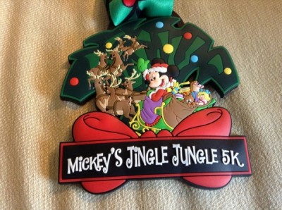 Mickey Jingle Jungle 5K Medallion