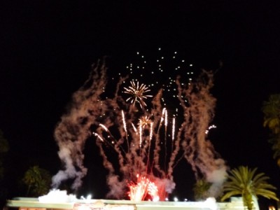 RunDisney Fireworks Race Start