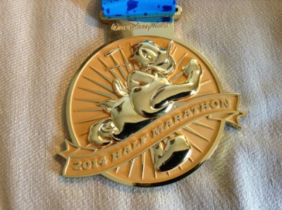 WDW Half Marathon Donald Medal