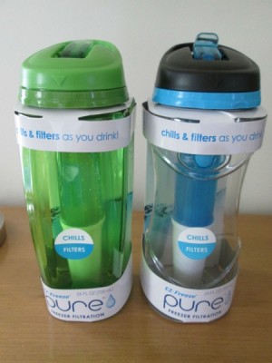 new water bottles