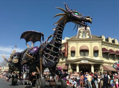 Festival of Fantasy Parade Maleficent Float (8)