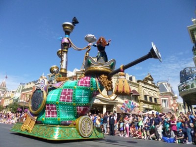 Festival of Fantasy Parade Merida Brave Float (1)