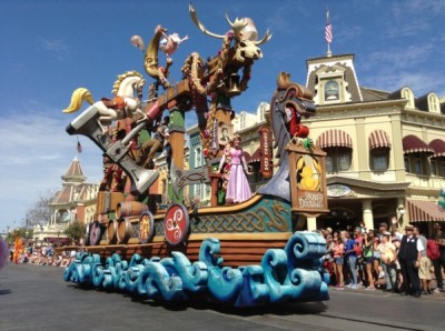 Festival of Fantasy Parade Rapunzel Tangled Float (2)