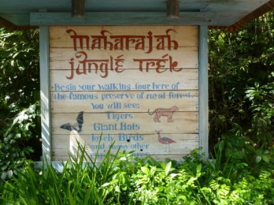 maharajah trek sign