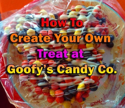 How To Create Your Own Treat at Goofy's Candy Co