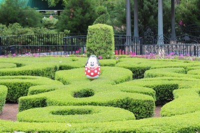 Minnie egg in France pavilion.