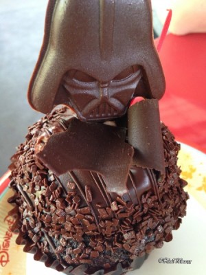 Darth Vader Cupcake Overhead