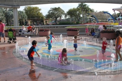 Epcot Splash Zone