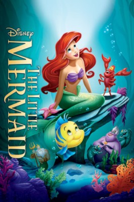 The Little Mermaid DVD cover Copyright Disney