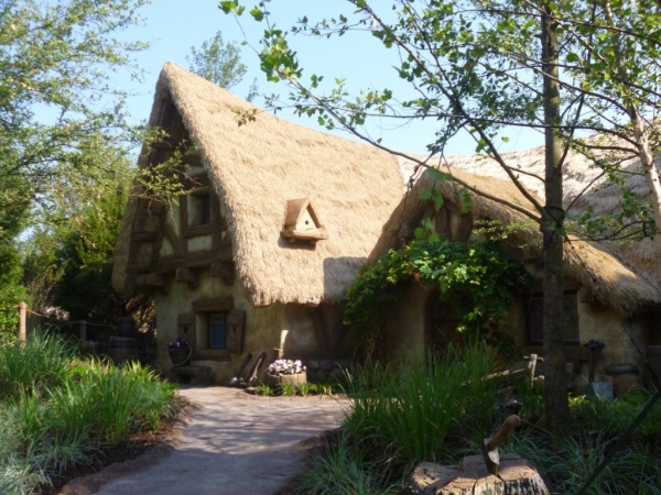 Seven Dwarfs Mine Train cottage