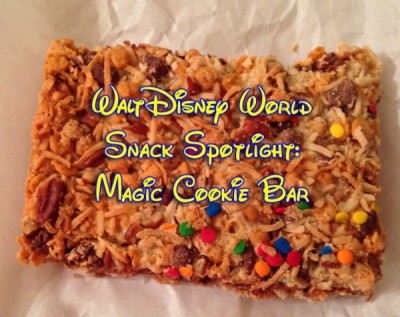 Walt Disney World Snack Spotlight-Magic Cookie Bar