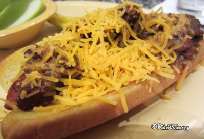 Beaches and Cream Chili Chese Dog