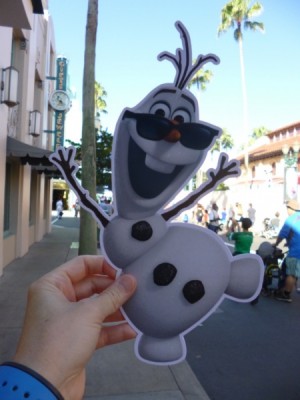 Frozen Summer Fun Live Hollywood Studios take along olaf (4)