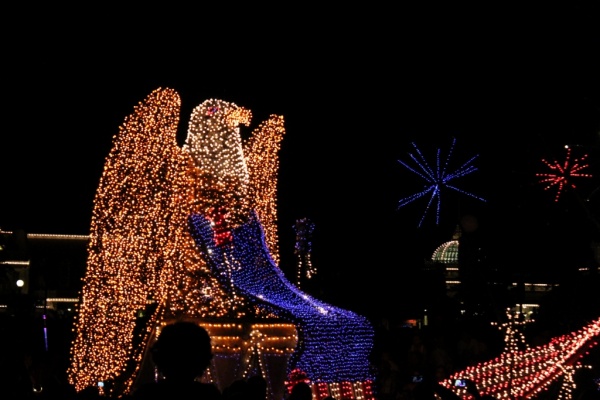 Main Street Electrical Parade Patriotic Float