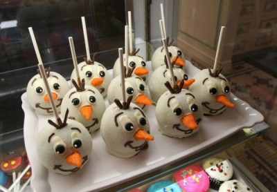 Olaf Caramel Apples