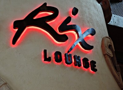 Rix Lounge sign