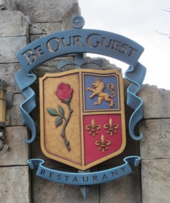 Be Our Guest Sign