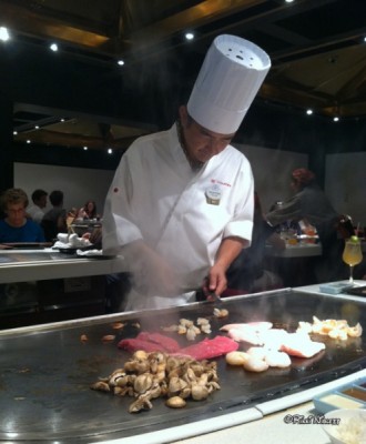 Hibachi Grilling at Teppan Edo2