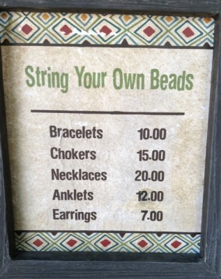 Pricing for Bead Outpost