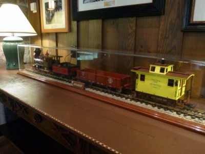 Carolwood Pacific Room Train wilderness lodge 74