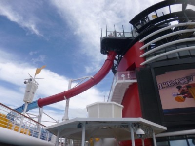 Disney Magic Cruise Ship reimagined aqua dunk