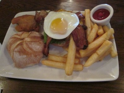 Burger Rose & Crown