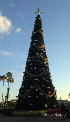 Epcot Christmas Tree