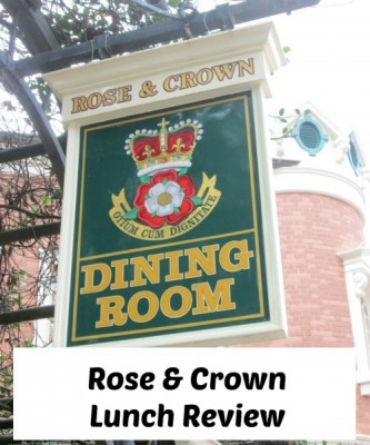 Lunch Review for Rose & Crown