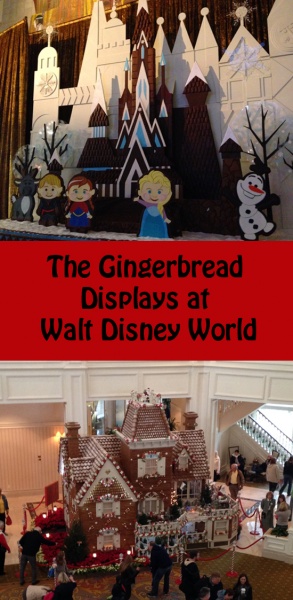 The Gingerbread Displays at Walt Disney World