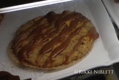 Caramel Apple Oatmeal Cookie with Pecans