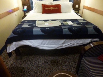 Disney Cruise Line inside standard stateroom tour magic 2