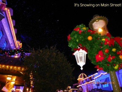 It's Snowing on Main Street 2 with text