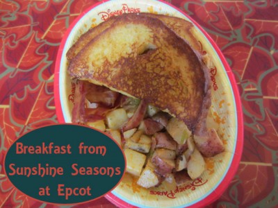 Breakfast from Sunshine Seasons at Epcot