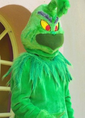 Grinch at Seuss Landing