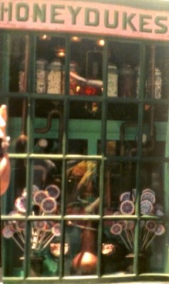 Honeydukes window