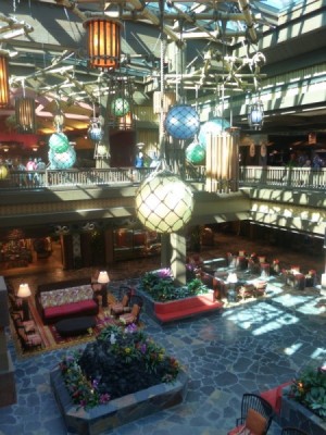 Polynesian Village Resort Lobby refurbishment 22