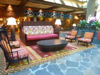 Polynesian Village Resort Lobby refurbishment 7