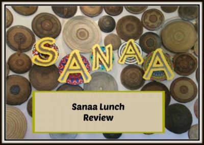 Sanaa Lunch review