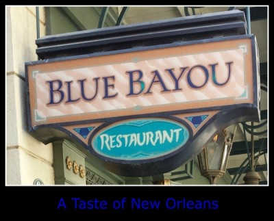 blue bayou sign caption