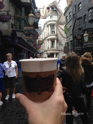 Butterbeer in Diagon Alley