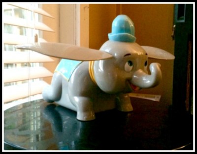 One of my favorite novelty popcorn buckets...flying Dumbo!