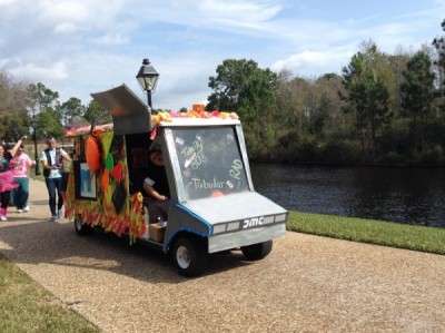 Port Orleans Resort Mardi Gras Parade 80s music 4