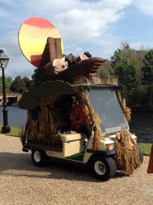 Port Orleans Resort Mardi Gras Parade African music 3