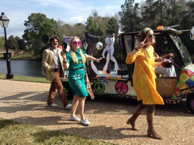 Port Orleans Resort Mardi Gras Parade disco 3