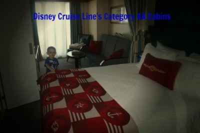 Disney Cruise LIne's Category 4A Cabins