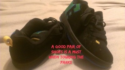 Good shoes in the parks