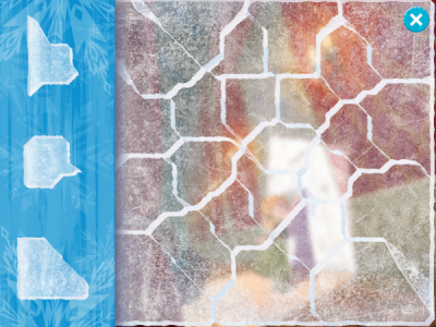 Ice Puzzle from Frozen Storybook Deluxe